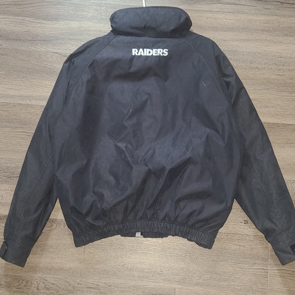 Vintage Oakland Raiders Jacket Windbreaker - Picture 2 of 3